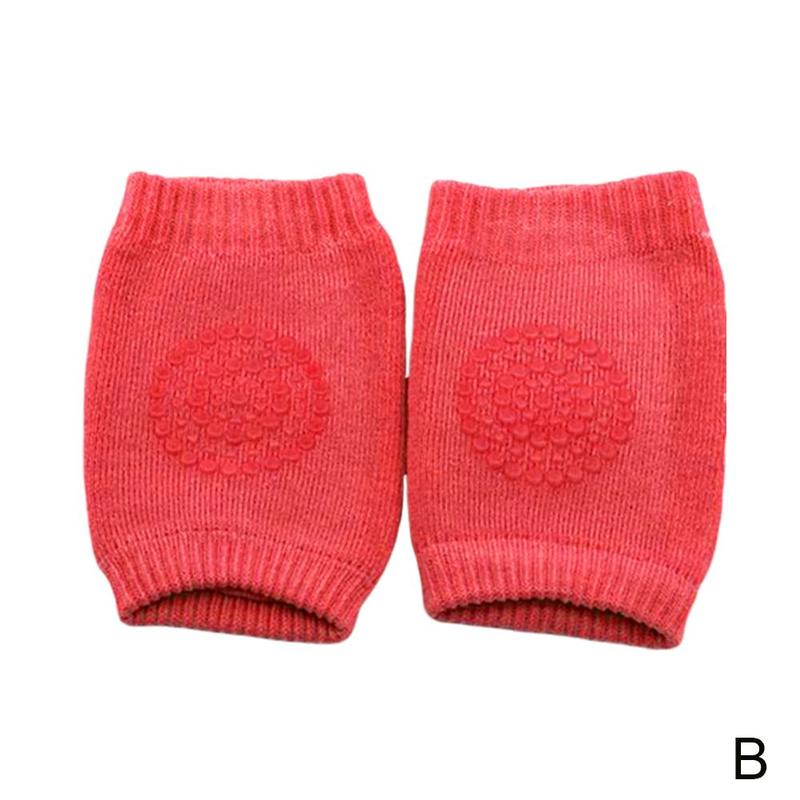 1 Pair Baby Safety Knee Pad Kids Crawling Elbow Cushion Toddler Warmer Knee Baby Support Pads Knee Protector Infant Leg K8T0: B