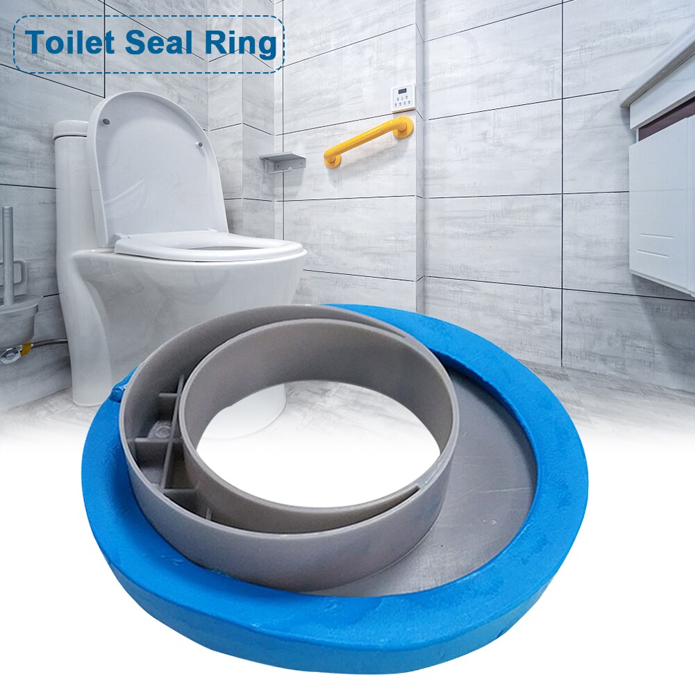 Toilet Seal Ring Bathroom Supplies Flange Removable Adjustable Distance Odor Resistant Hotel Rubber Dough Easy Install Leakproof