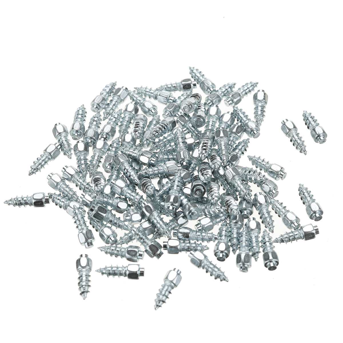 Clous à vis en métal antidérapants pour pneus, 12mm, 100/200/300/400 pièces, pointes de neige, pour voiture, SUV, moto, ATV, hiver