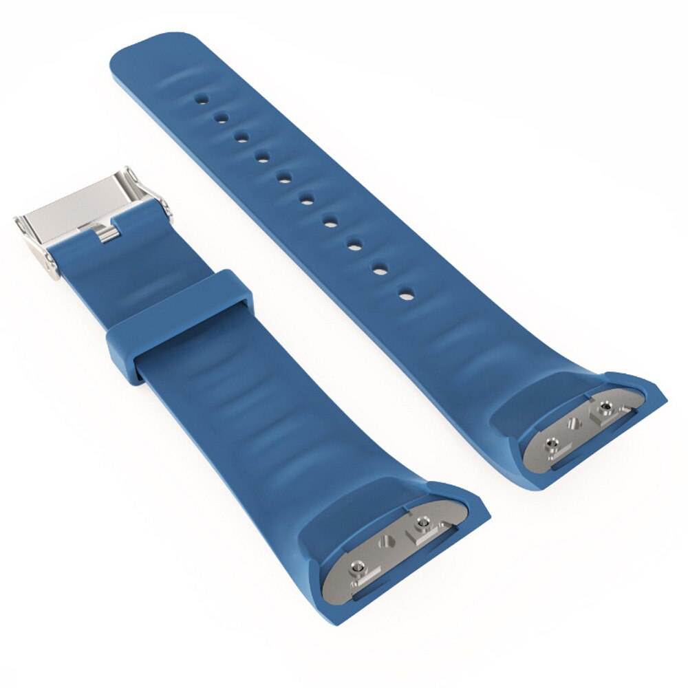 Bracelet en Silicone pour Samsung Gear Fit 2 montre de remplacement de sport bracelet de montre pour Samsung Fit2 SM-R360 accessoires: Navy