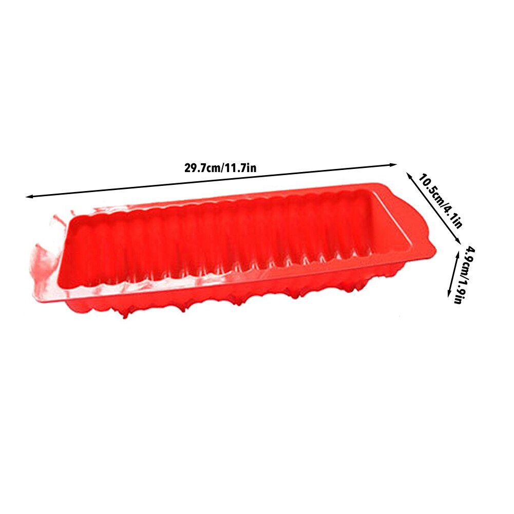 Caterpillar Ribbed Loaf Pan Silicone Mold Bread Dog Form Bakeware For DIY Dessert Dessert Baking Pan