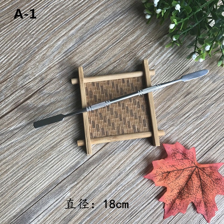 10 unids/set de acero inoxidable de herramientas utensilios de arcilla polimérica de cerámica escultura herramienta de cuchillo para manualidades: A1