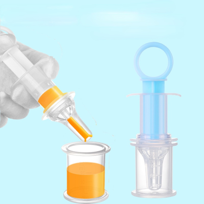 Baby Medizin Zubringer Nadel Typ Baby Tropfer Medizin Zubringer freundlicher Nadel Zubringer quetschen Medizin Tropfer Spender Schnuller