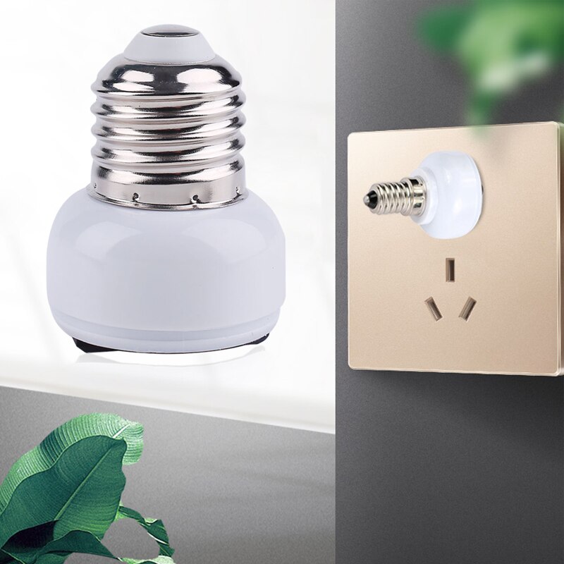 E27 stiks lampefatning us/eu stik lampe basestik skrue pære lysholder hvid husholdningsforsyning stik tilbehør