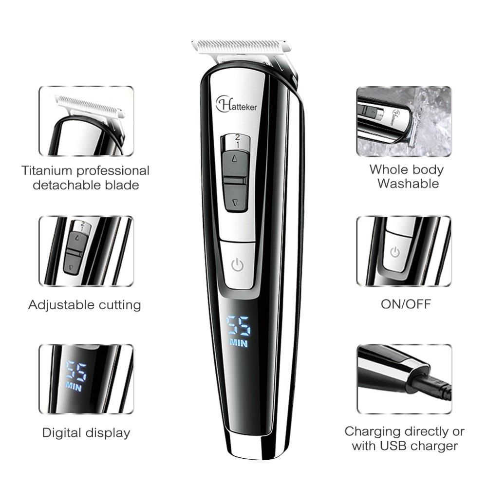 All-In-1 Professionele Tondeuse Waterdicht Tondeuse Baard Trimmer Man Elektrische Haar Snijmachine Voor Facial, alle Body