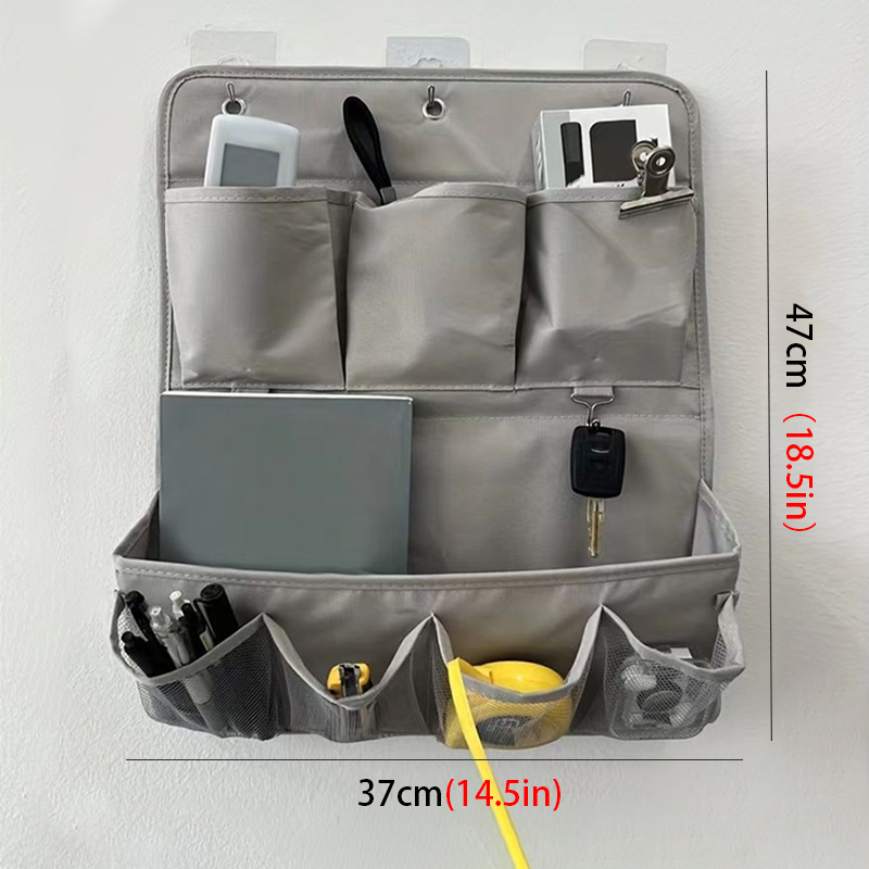 Bolsa de almacenamiento multifuncional para colgar en la pared para el hogar, artículos diversos artísticos de tela, bolsas de almacenamiento para armario, organizador de calcetines y ropa interior para dormitorio