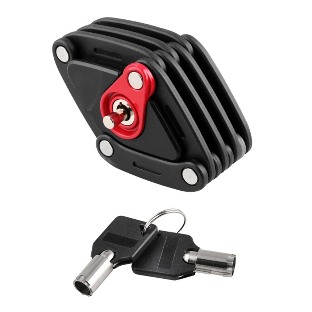 Fietsslot Fietsslot Anti-Diefstal Fiets Alarm Voor Fiets Hangslot Fietsslot Vouwslot Elektrische Motorfiets Slot Hamburg lock