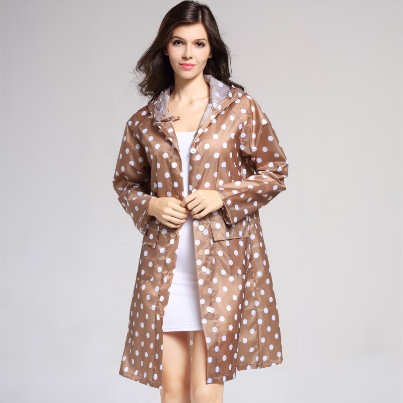 Buiten Waterdichte Jas Regenjas Womens Pvc Wandelen Regenjas Motorfiets Fiets Regenpak Dames Regenjas Reizen BA60YY: Style   8