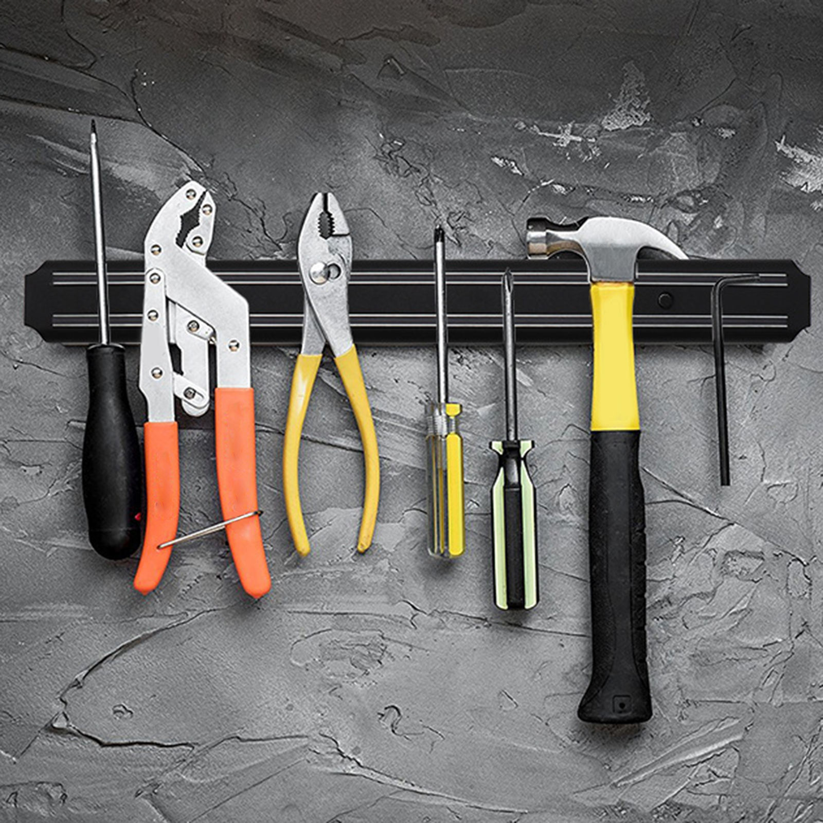 Magnetische Messen Strip Bar Muur Houder Multifunctionele Voor Wasserij Garage