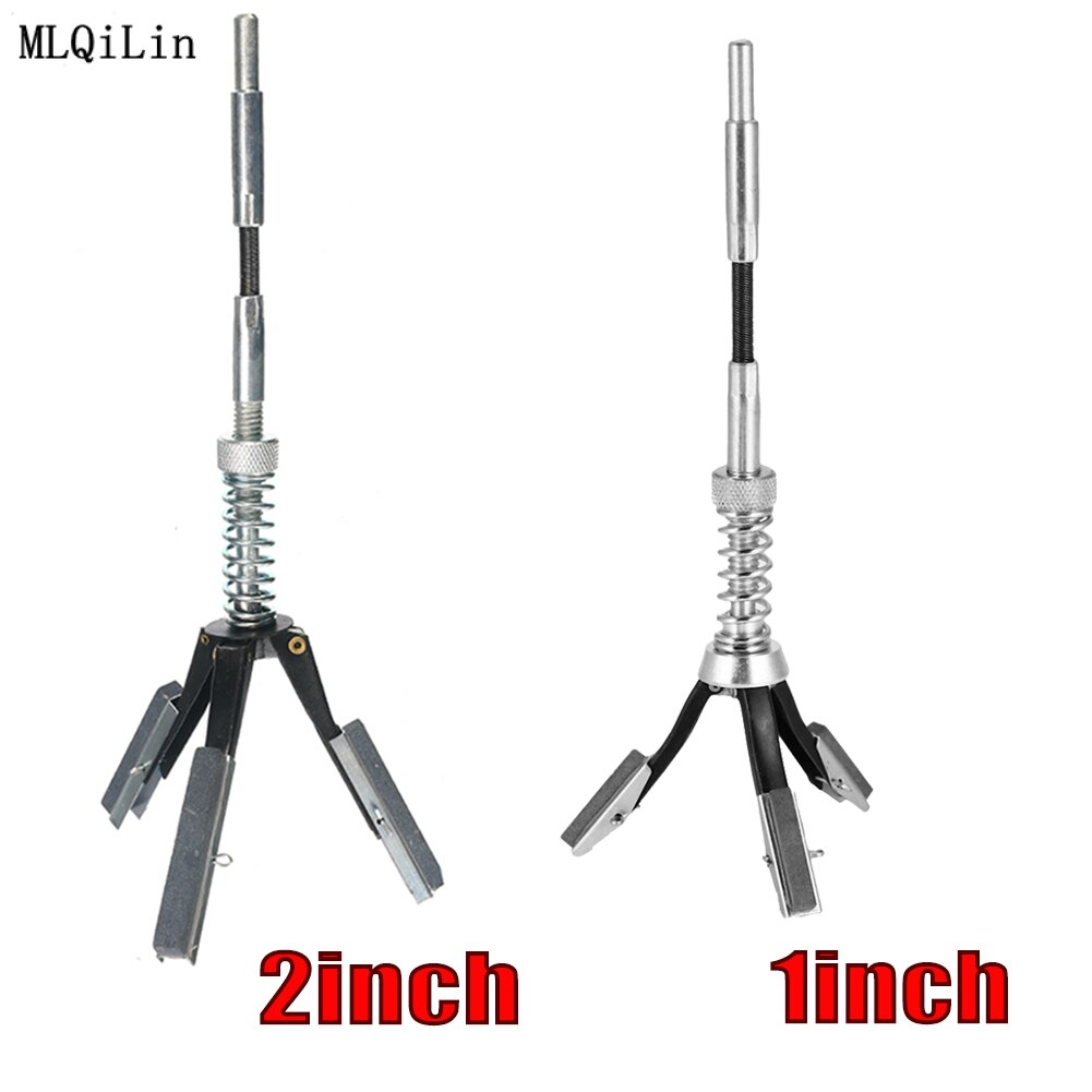 1 "2" herramienta de afilado de taladro, cilindro de pistón de freno de motor de coche, lijadora de cilindro de tres mandíbulas de eje flexible para coches, kit de camiones y autobuses