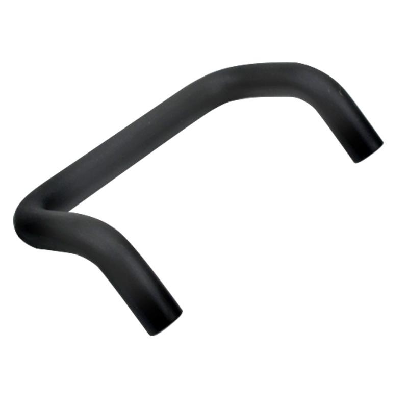 Industrial handle Aluminum alloy arc double bending angle bending door handle drawer cabinet door lock handle: 150mm / black