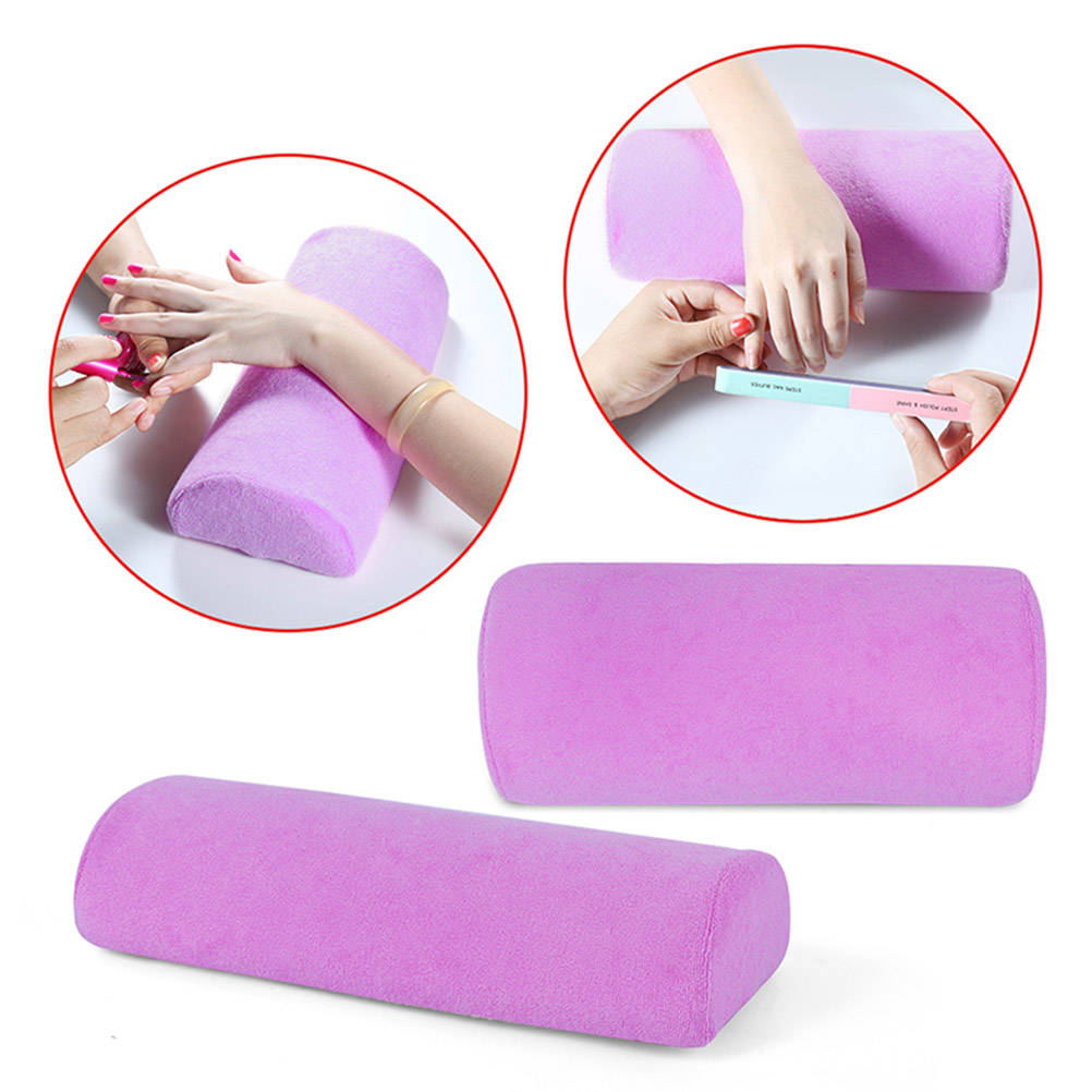 Bløde håndstøtter vaskbar håndpude svamp pude nail art holder armlæn nail art manicure håndstøtte pude pude