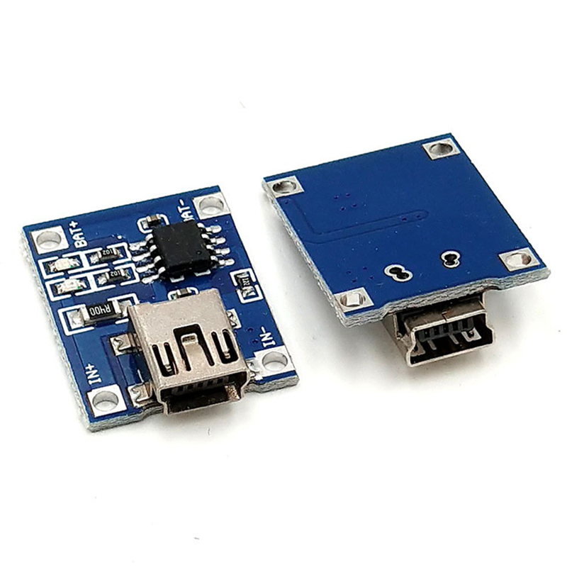 10 stücke 5V 1A 18650 TP4056 Lithium-Batterie Ladegerät Modul Lade Board Mit Schutz Dual Funktionen 1A Li-Ion