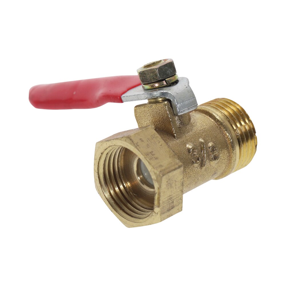 rote kuleventil 1/8 " 1/4 '' 3/8 '' 1/2 '' hunn/hannge kuleventilkoblingsskjøt kobberrørkoblingskoblingsadapter