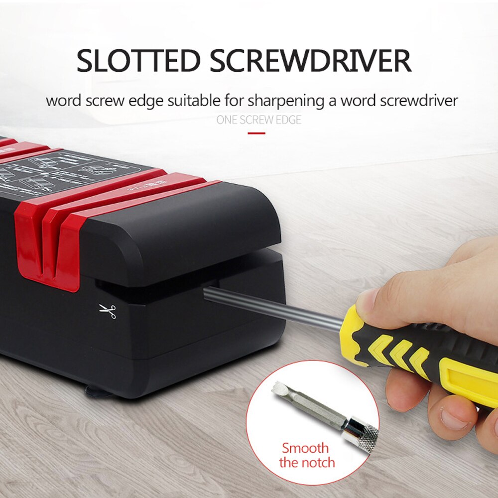 afilador de cuchillos inteligente de corte rápido, afilador de cuchillos doméstico eléctrico, cortador de cocina, afiladores de corte automático multifuncionales