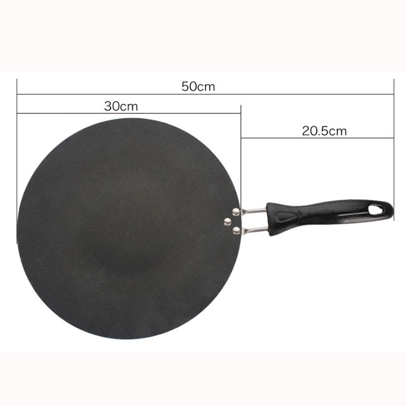 30cm Kitchen Griddle Pan Non-stick Grill Pans Cast Iron Omelet Crepe Pan Round Cookware For Induction And Gas Stove Kitchen