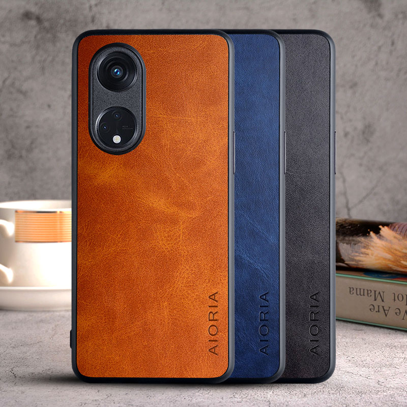 Deksel til oppo reno 8t 8 reno 8 t 5g 4g deksel luksuriøst vintage skinndeksel til oppo reno 8t deksel