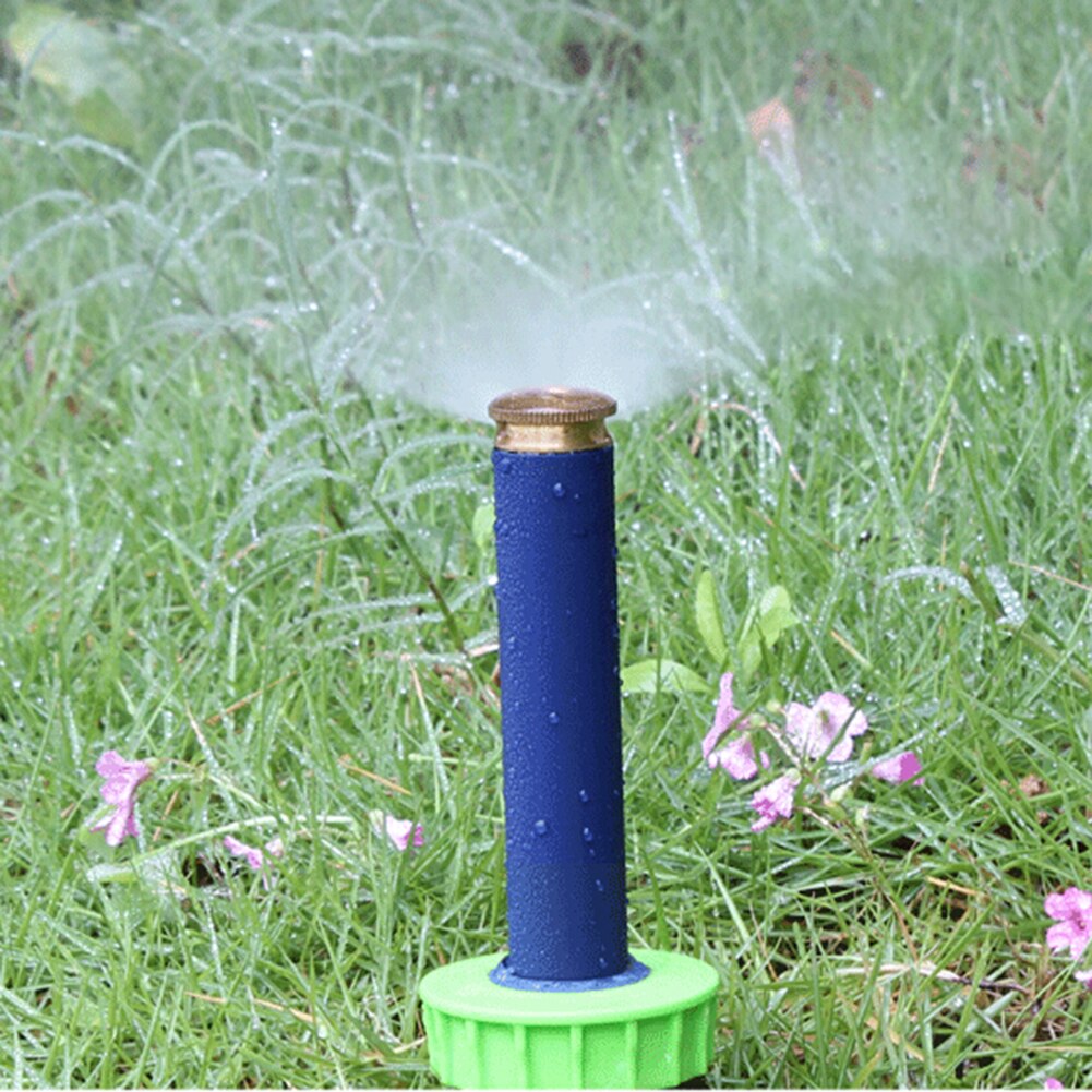 Garden Yard Lawn Plant Irrigation Sprinkler Head Watering Misting Spray Nozzle 3 Different Angle Automatic Retractable