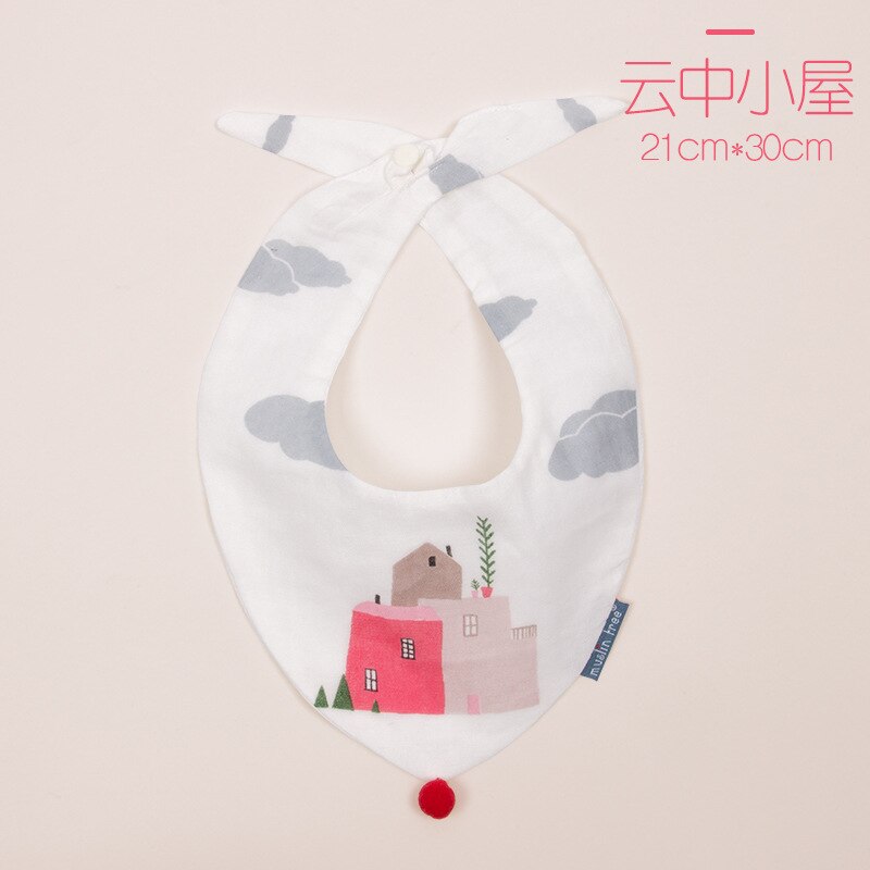 Baby Lätzchen Junge Mädchen Bandana Wasser Absorbieren Lätzchen Spuck Tuch Dreieck Baumwolle Baby Schal Rülpsen Baby Zeug für Neugeborene Zubehör: Haus