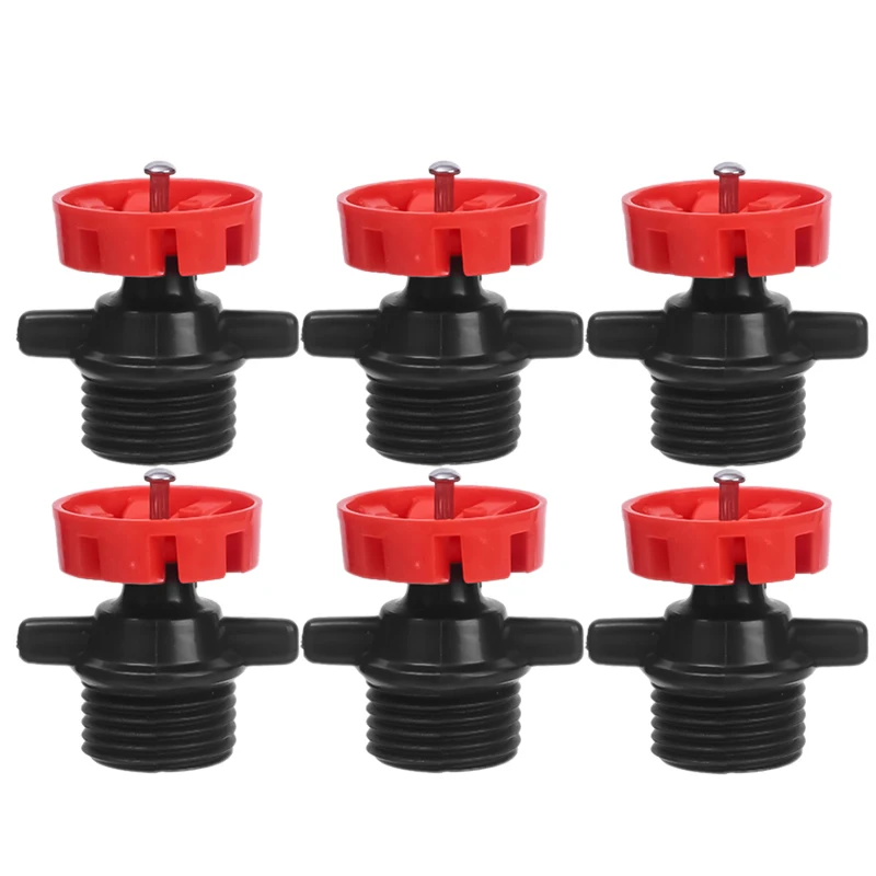 Buse rotative automatique arrosage buse rotative d'irrigation 360 ° Buse d'arrosage pour l'irrigation des fleurs et des légumes de jardin et de pelouse: Clair