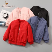 Veste chaude rembourrée en coton pour bébé fille et garçon, manteau de printemps-automne, vêtements d'extérieur, 3-12 ans