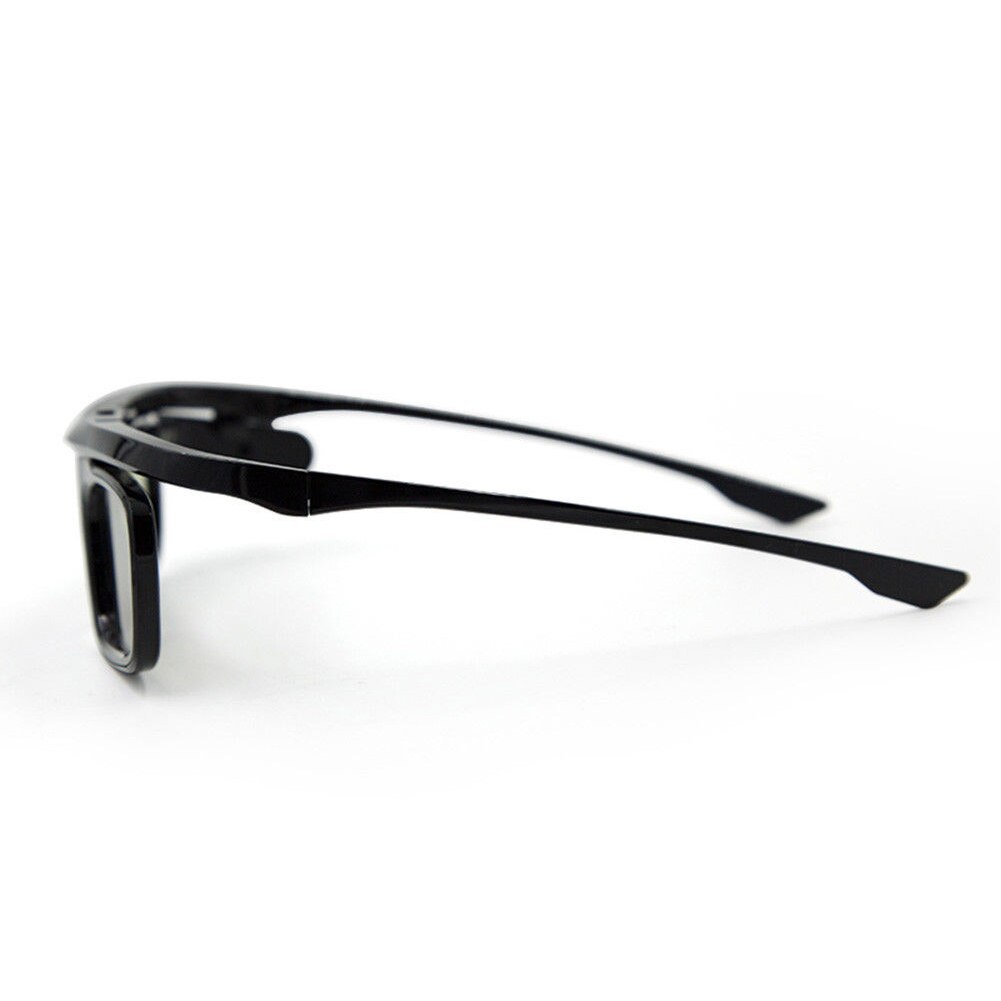 Obturador activo uso doméstico USB recargable 3D gafas Universal con batería ligera fácil de llevar plegable para proyector DLP Link