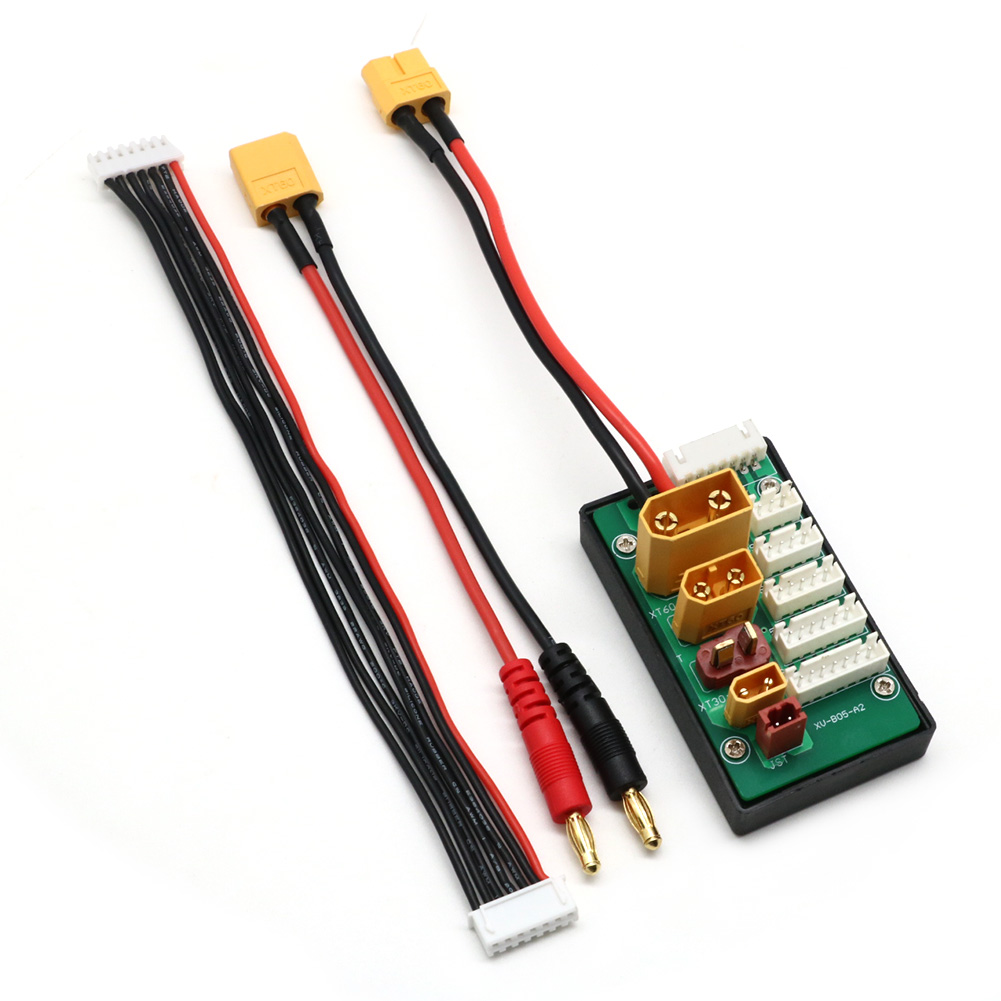 Carte de chargeur de batterie Lipo XT30 XT60 XT90 JST T, carte de charge 2-6S pour chargeur d'équilibre Imax B6 B6AC IDST Q6 Lite