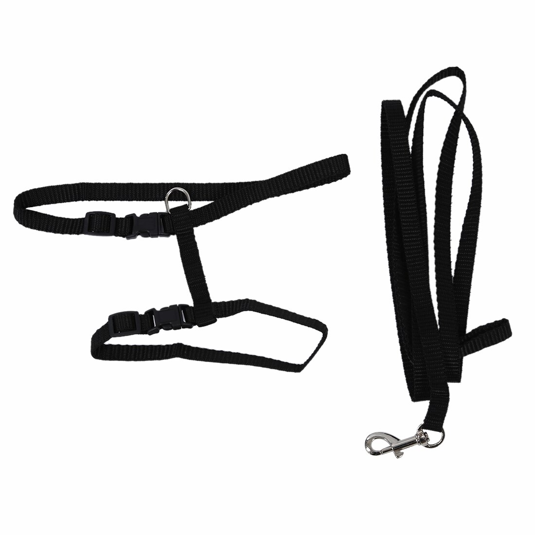 Adjustable Pet Cat Kitten Nylon Lead Leash Harness Set