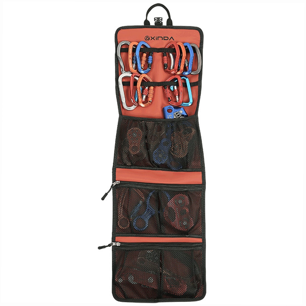 Rock Climbing Storage Bags Waterproof Carabiner Gear Toolkit Organizer Carrying Organizer Outdoor Equipments
