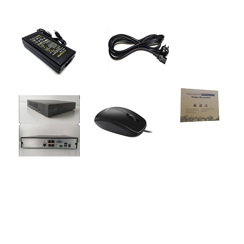 4CH 5.0MP 1SATA POE NVR Ultra H.265 Hisilicon DSP Support Face Detection/APP mobile For POE IP Camera UNV Original Production