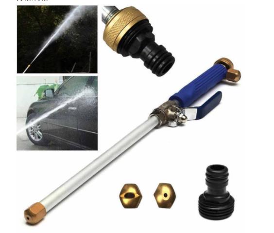 Hogedruk waterpistool 46cm metalen waterpistolen hogedrukreiniger spuit autowasgereedschap tuin waterstraalreiniger
