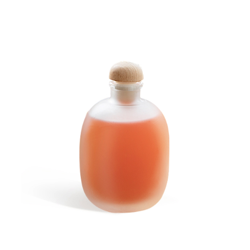 Wijn Fles Glas Lege Fles Mousserende Wijn Glazen Fles Afgesloten Pot Wijn Zelfgemaakte Groene Pruim Verdelen Wijn Flessen