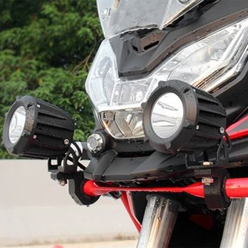 25W Motorfiets Led Koplamp Werklamp Offroad Suv Verlichting/Flood 10-30V Atv Extra Motor Fog rijden Lamp