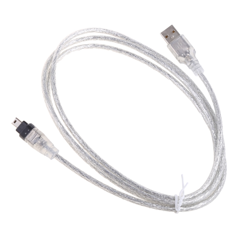 USB Male to Firewire iEEE 1394 4 Pin Male iLink Adapter Cable for DV Camera