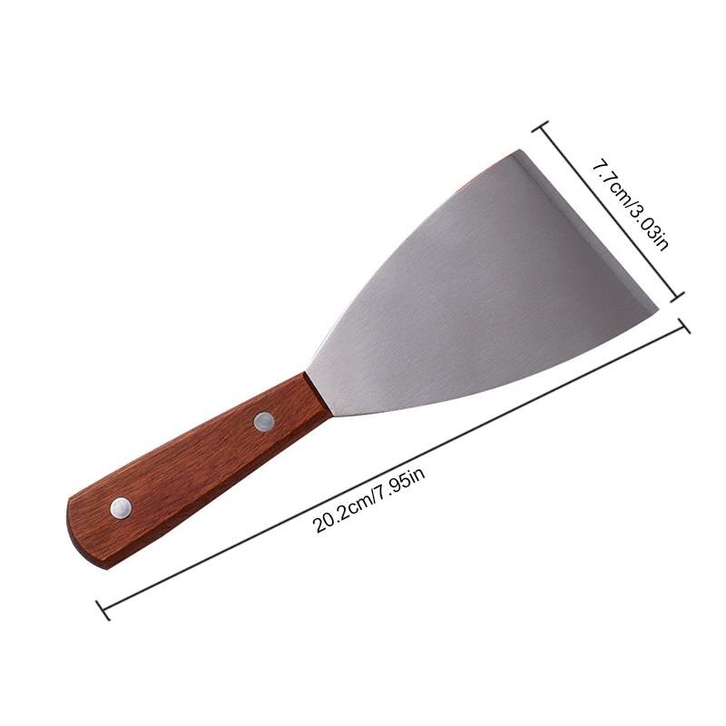Hamburger spatel met zwart handvat - Exxent - Koop online | KitchenLab Hamburger spatel met zwart handvat - Exxent - Koop online | KitchenLab