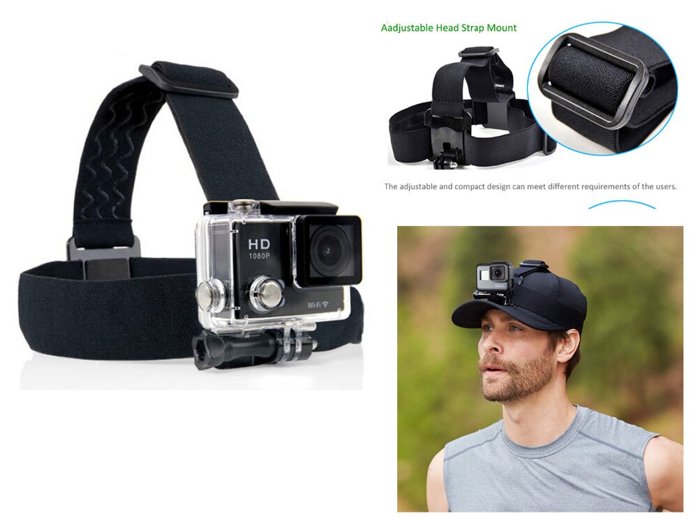 LimitX correa de cabeza banda de montaje para Garmin Virb 360 X Ultra 30 Kodak PIXPRO 4KVR360 SP360 4K Olympus Tough TG-Tracker