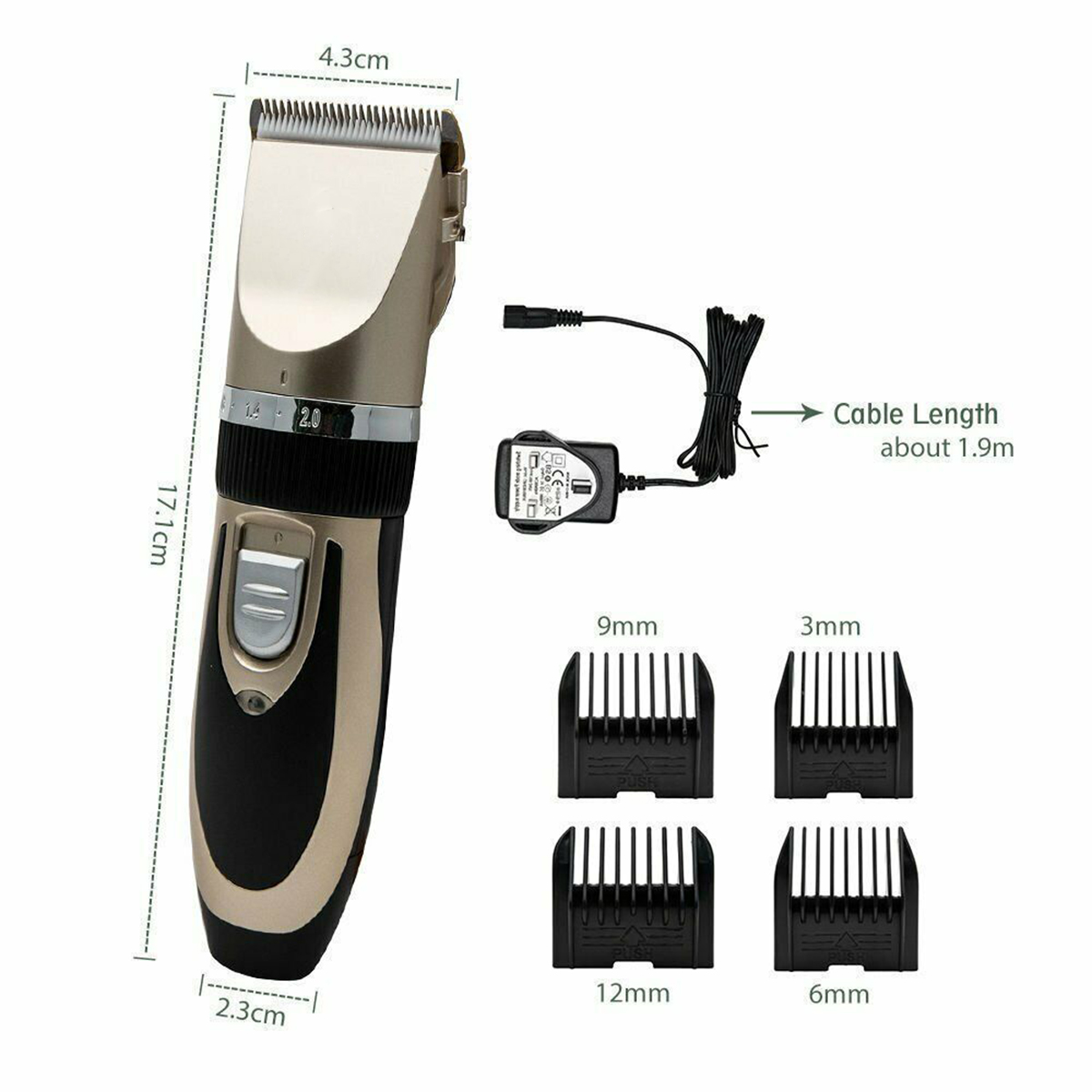 Rasoir électrique double usage | Poils d'animaux chien chat et animaux à faible bruit, en vogue, tondeuse et tondeuse, rasoir à double usage, outil pour animaux de compagnie