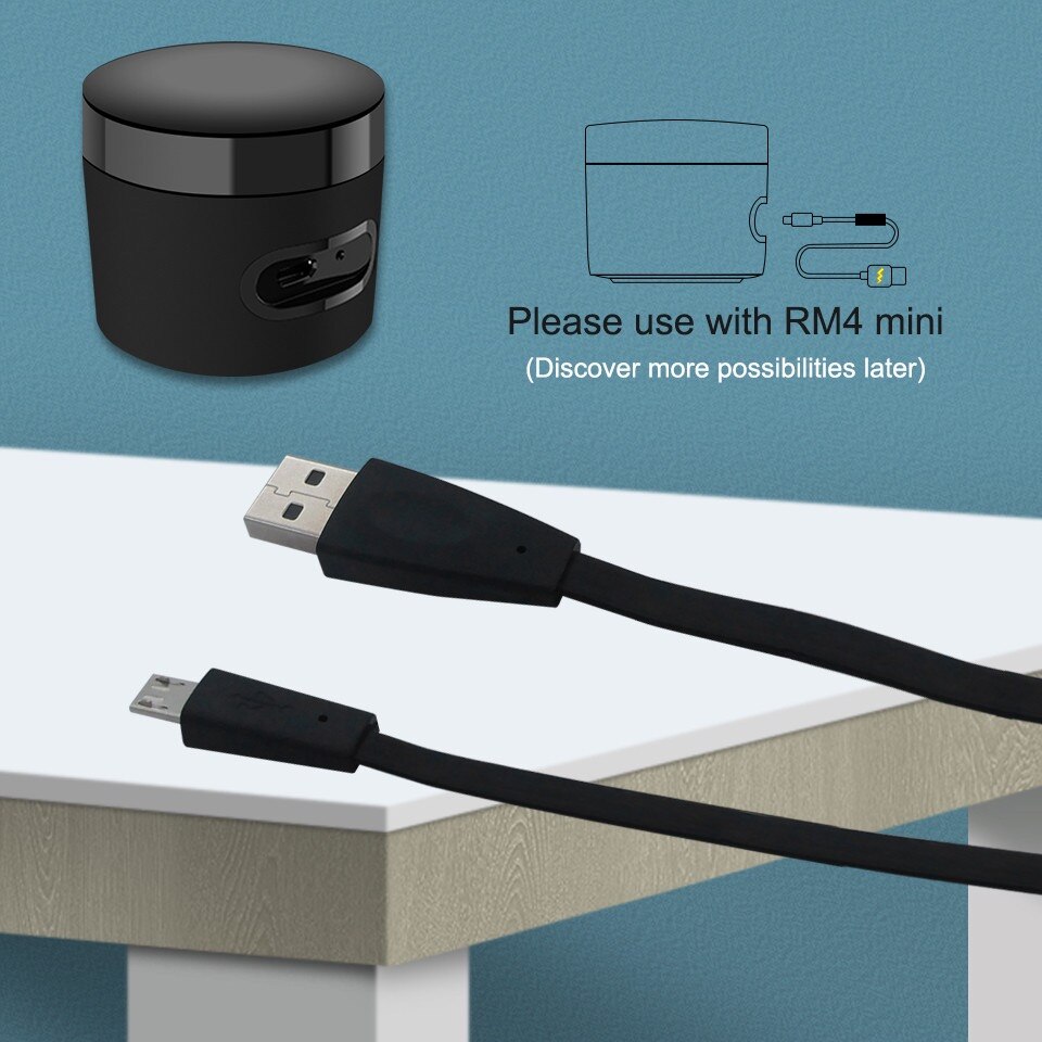 Broadlink  rm4 pro  rm4 mini  rm4c version wireless universal remote control hub with hts 2 temperature and humidity sensor smart home solution
