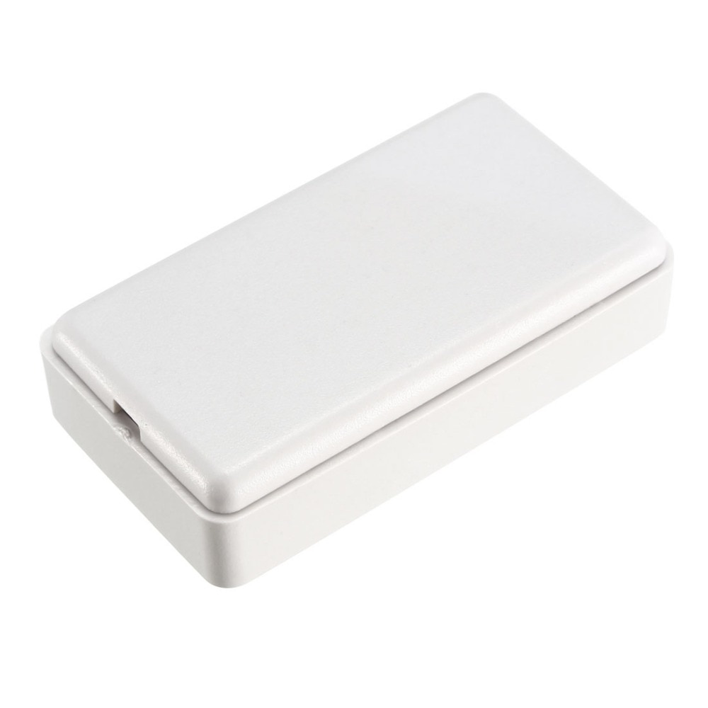 Uxcell, 7 Uds., caja de cierre ABS electrónica DIY, caja de cierre blanca de 49x28x14mm para Terminal pequeño