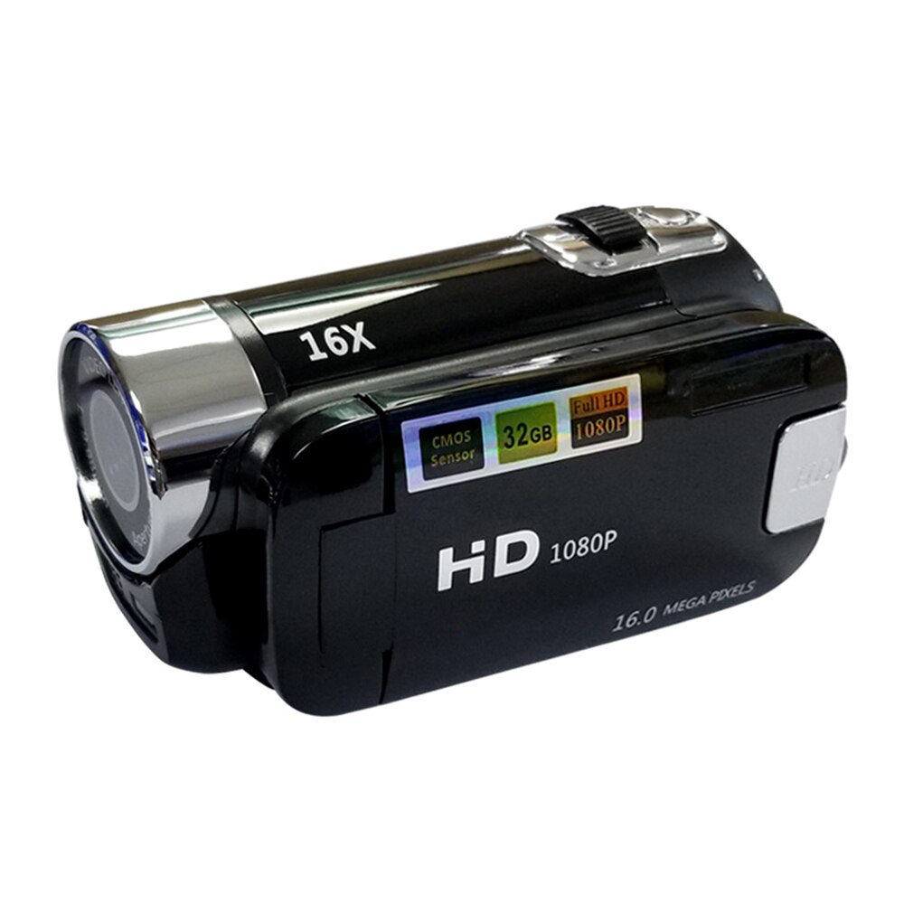 Digital Camera 16X Focus Zoom Video Recorder 2.7inch TFT Screen Display Battery Powered Support SD Card for Video Studio