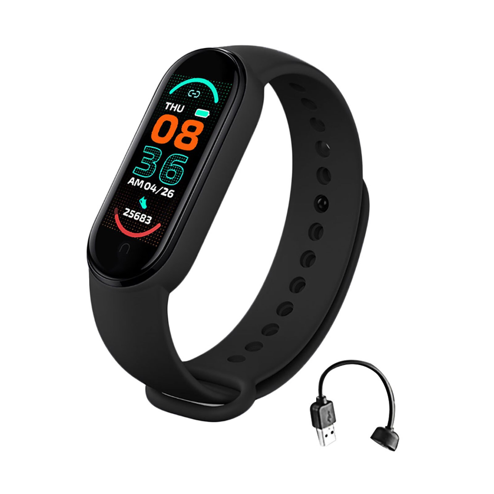 Newst Android Clever Armbinde für männer und frauen Smartwatch IOS Fitness Armbinde Armbinde damen Sport Armbinde Fitness: schwarz set1