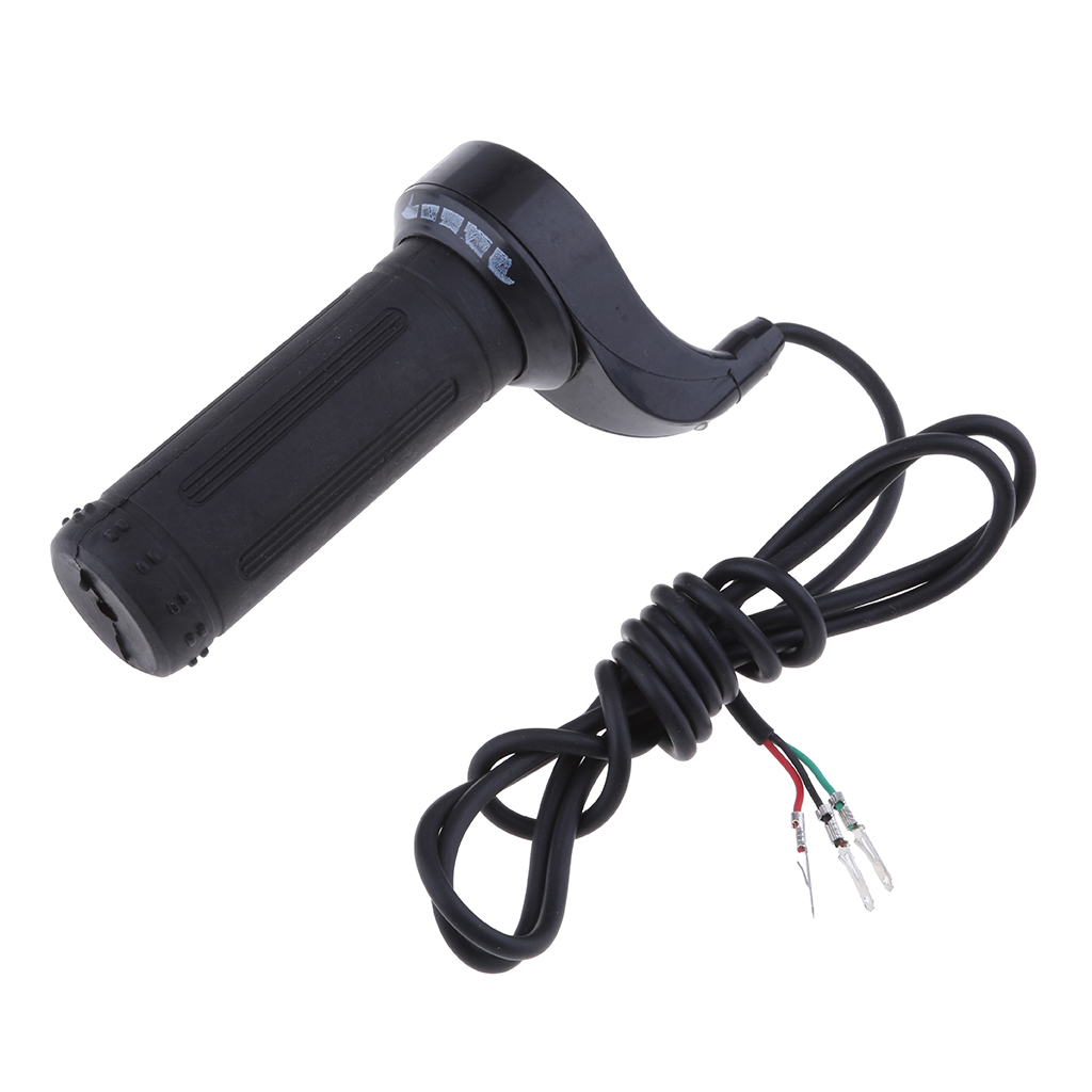 Elektrische E-Bike Twist Throttle Grip Thumb Throttle 24V 36V 48V 3 Speed Control Voor Scooter elektrische Fietsen Fiets Gashendel