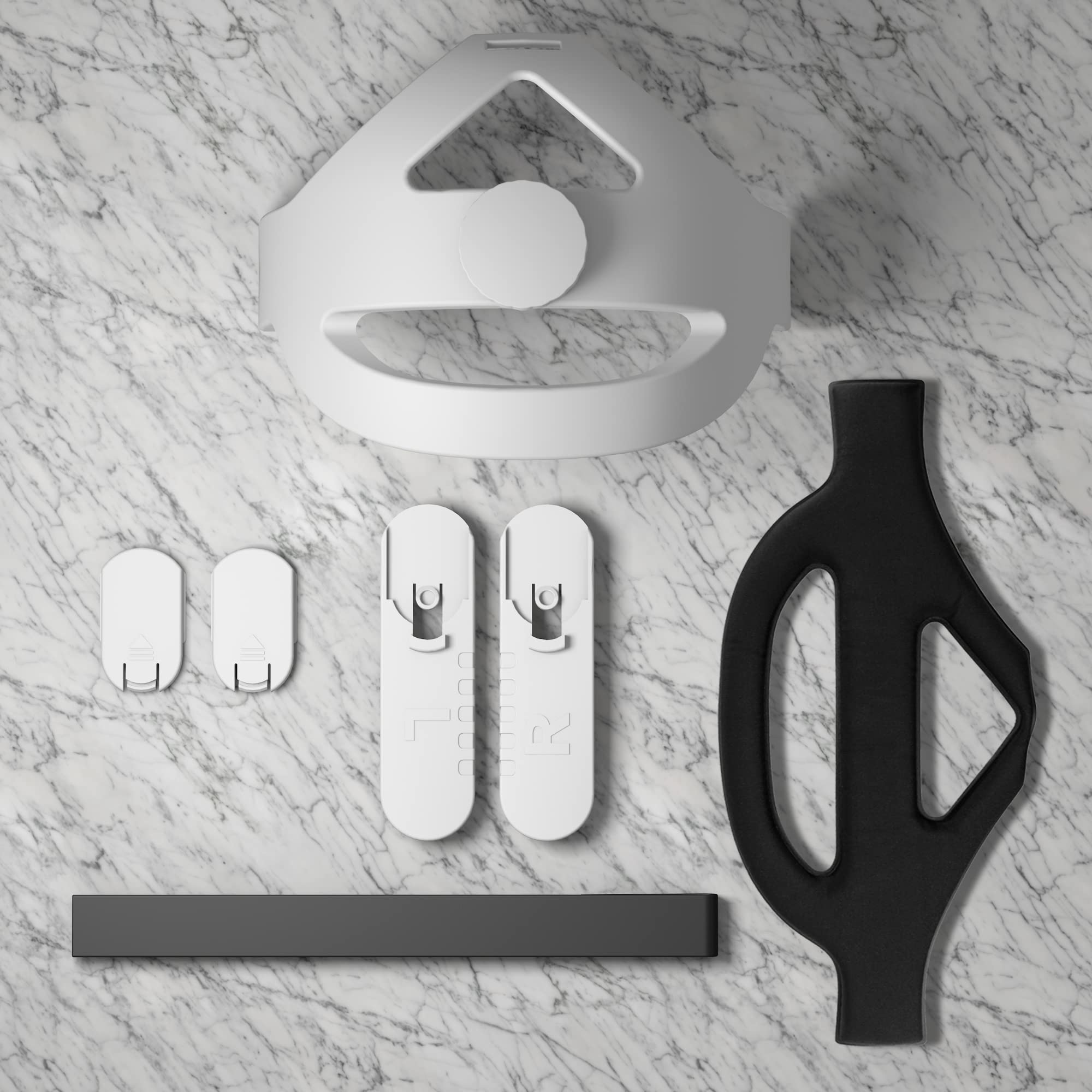 Head Strap Compatible for Meta Oculus Quest 2 Accessories with Head Cushion Replacement for Elite Strap Comfortable Protective