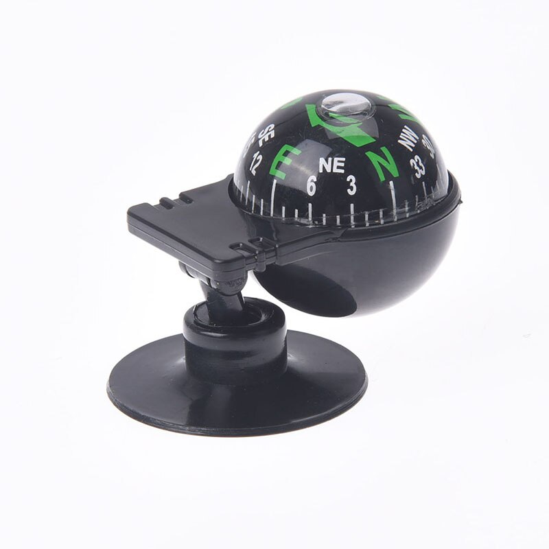 Zwarte 360 Graden Car Boot Truck Zuig Kompas Pocket Bal Dashboard Dash Mount Navigatie Kompas