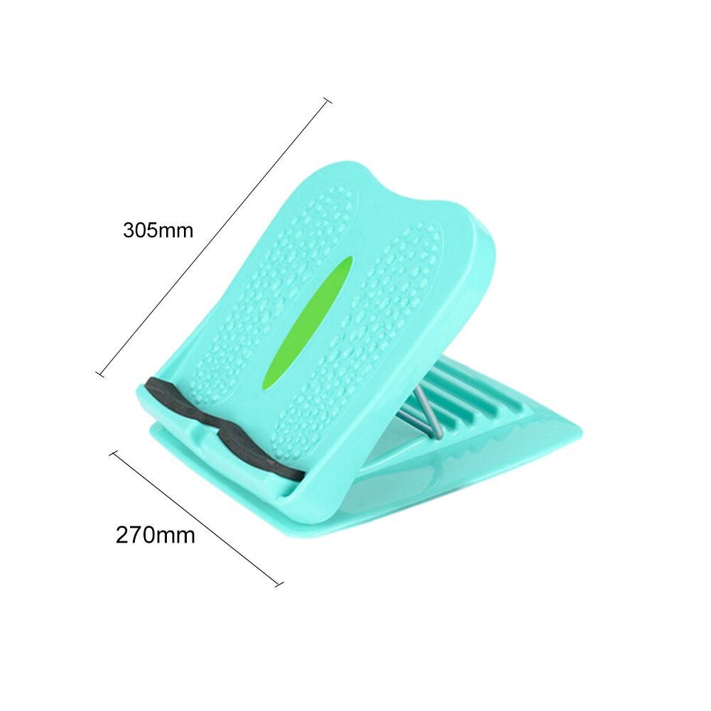 Pedal Muscle Foot Calf Stretch Board Folding Fitness Anti-Slip Adjustable Yoga Slimming Incline Board Massage Stretcher Tools
