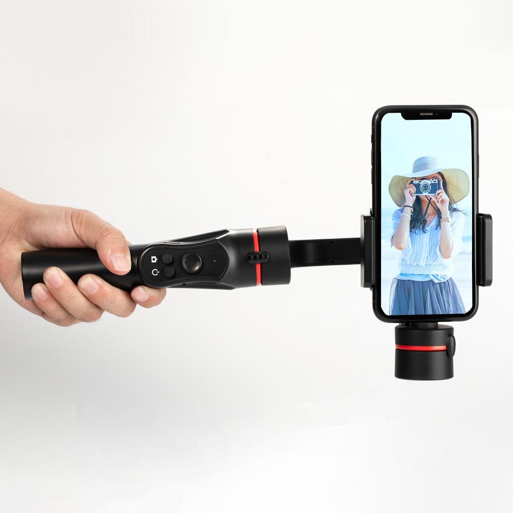 H2 Mobile Phone Stabilizer Anti-shaking Visual Tracking Rotatable 3-Axis Handheld Gimbal Stabilizer for Smartphones Video Vlog