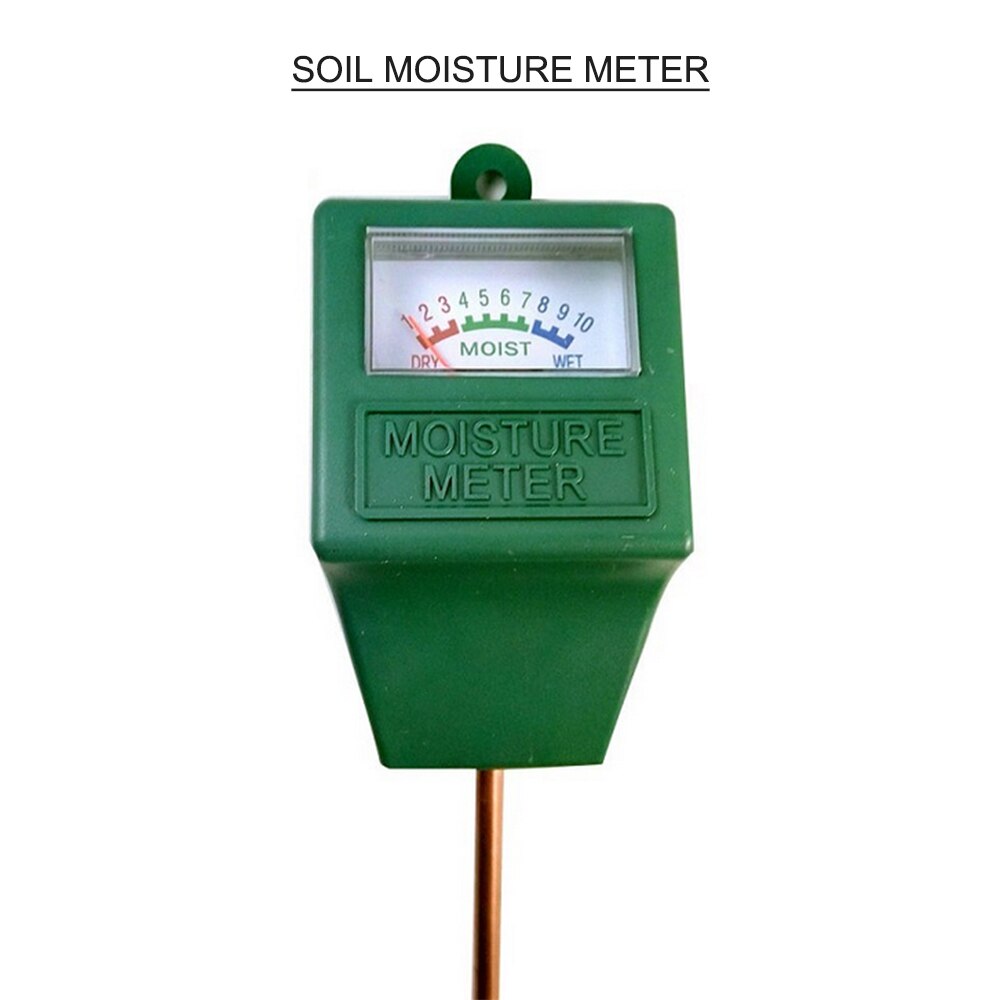 Bodemvochtmeter Enkele Naald Vierkante Kop Plant Vochtmeter Planten Hygrometer Vocht Sensor Bodem Test Kit