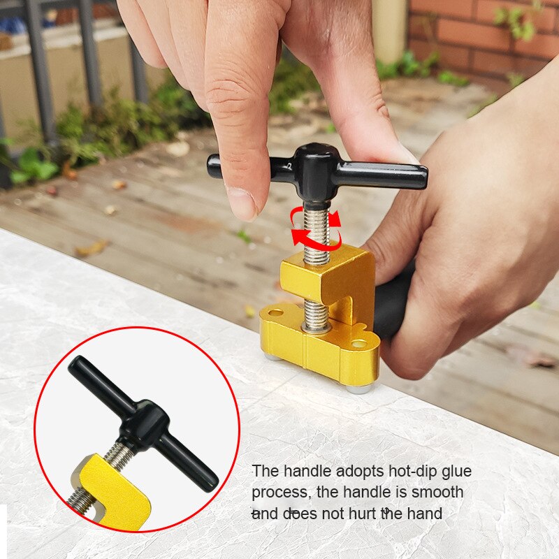 Easy Glass Tile Cutter Ceramic Cut 1-piece Alloy Tool kit 2-in-1 Glass Cutter UND
