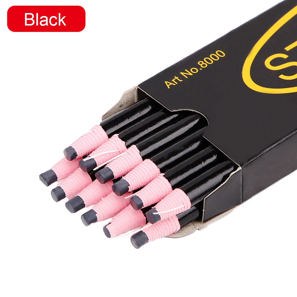 12Pcs Naaien Marker Potlood Marker Pen Snijden Krijt Naaien Stof Potlood Voor Naaien Patroon Markering Gereedschap Voor Kleding