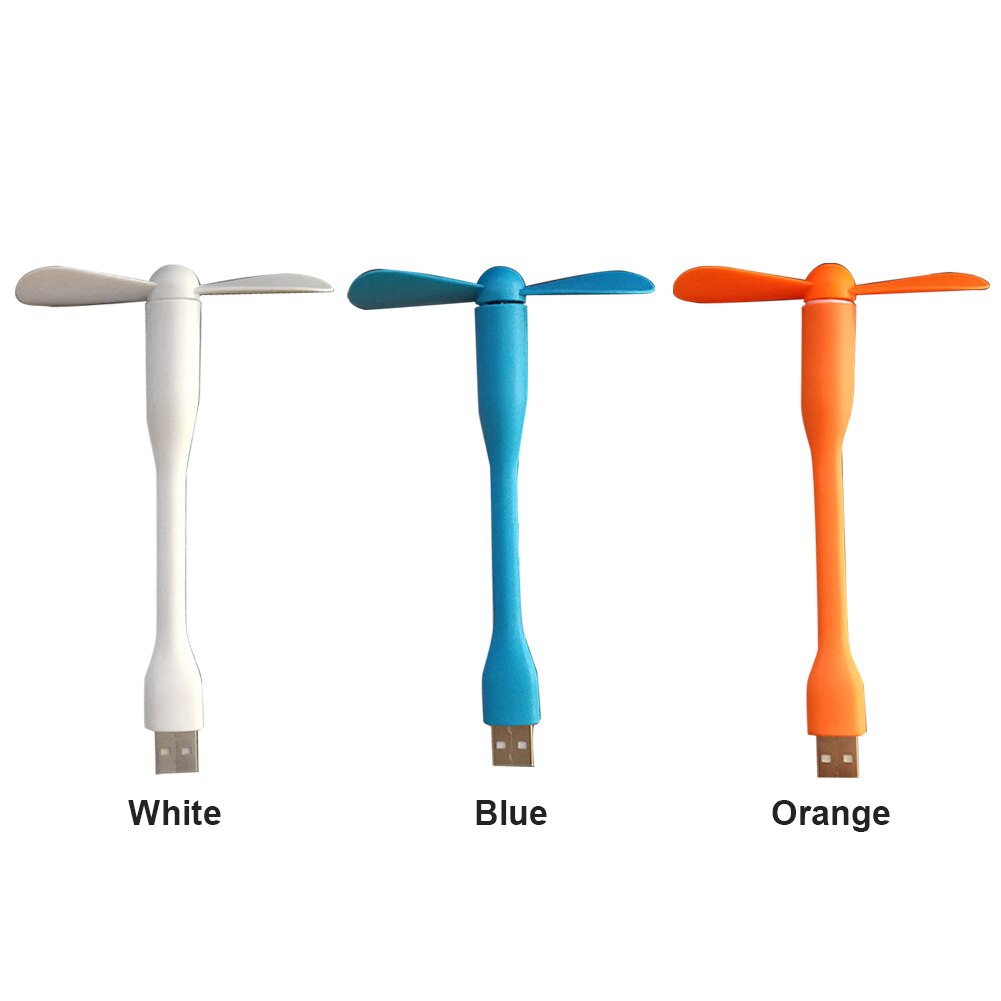 Powerful Mini Portable For Computer Notebook Flexible Office Ultra Silent Gadgets Power Bank Summer USB Fan Pocket Travel